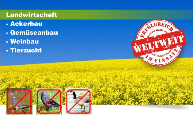 landwirtschaft vogelabwehr