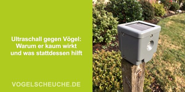 Ultraschall gegen Vögel